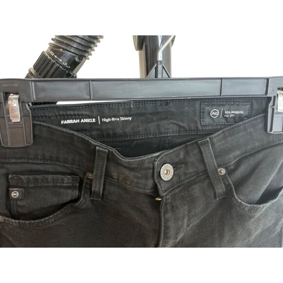 AG Adriano Goldschmied Black Jeans Womens Size 25R - Picture 3 of 3